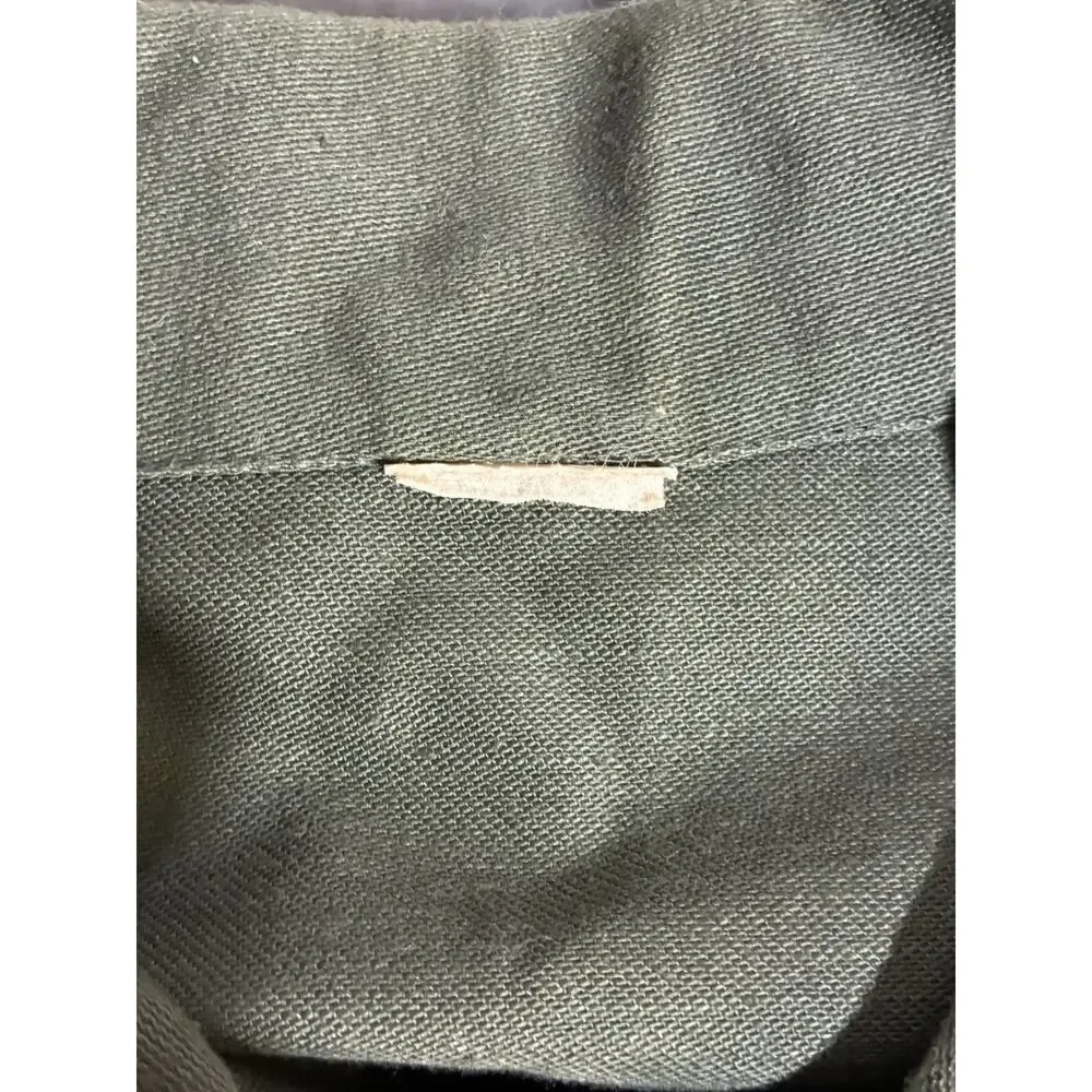 Vintage US Military OG-107 Field Shirt Named “Greger” Nametape Olive Green